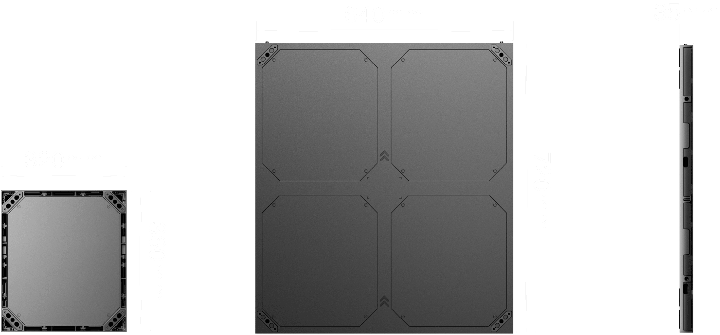 Габариты: AtomPad (MIP)